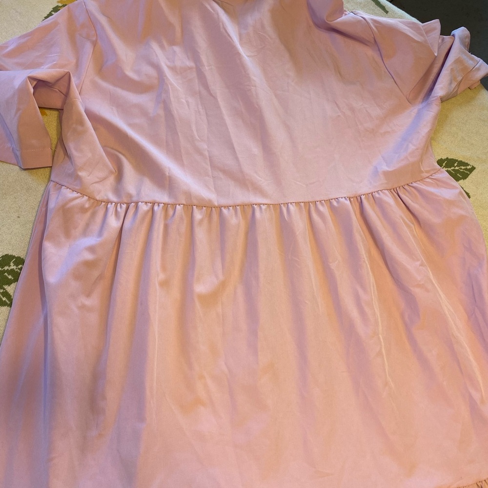 Lavender Button-Up Shirt 3XL - Picture 4 of 4